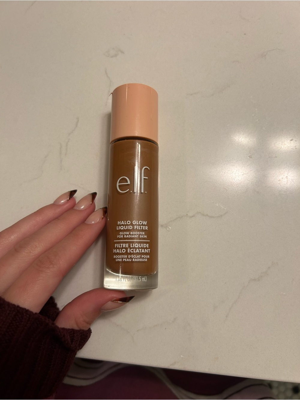 Elf Halo Glow Liquid Filter - Tan/Deep